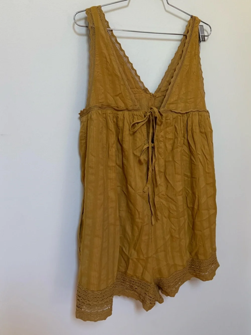 NWOT Free People Easton Romper Size Large